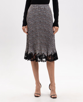 Ermanno Scervino Skirt with lace D492O375APWUK