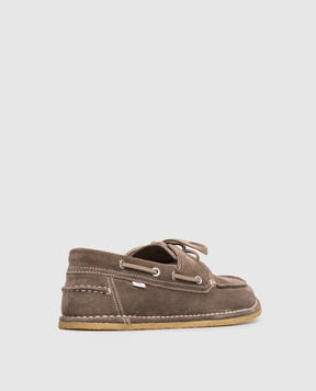 Ami Paris Brown suede topsiders USV830872