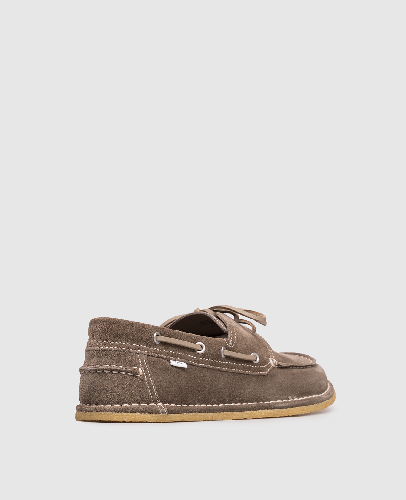 

Brown suede topsiders Ami Paris