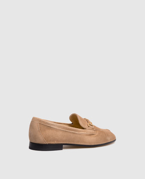 Doucal's Beige suede loafers DD8881MEGNUF278