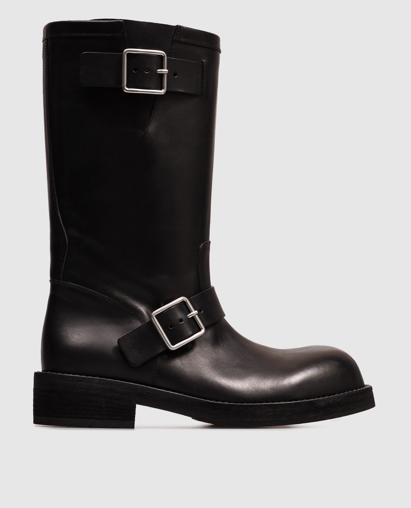 Sarith black leather boots Ann Demeulemeester