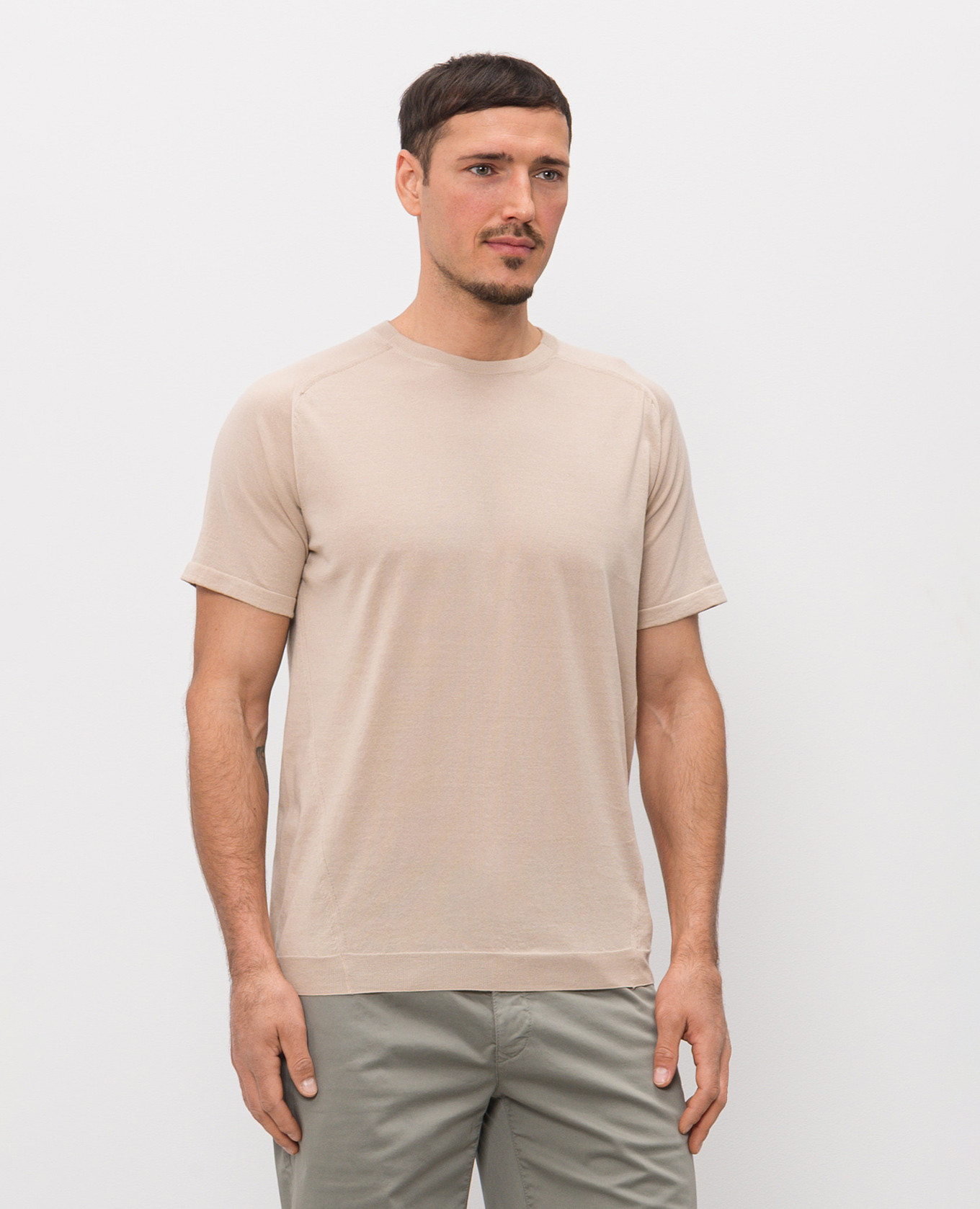 

Beige T-shirt Sease