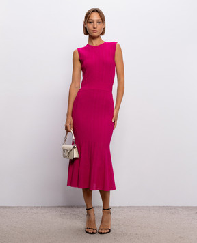 Herve Leger Pink Alice midi dress 46DKP8576138