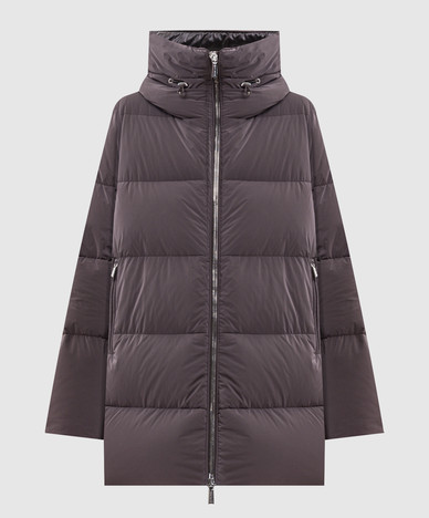 Brown CARINZIA down jacket
