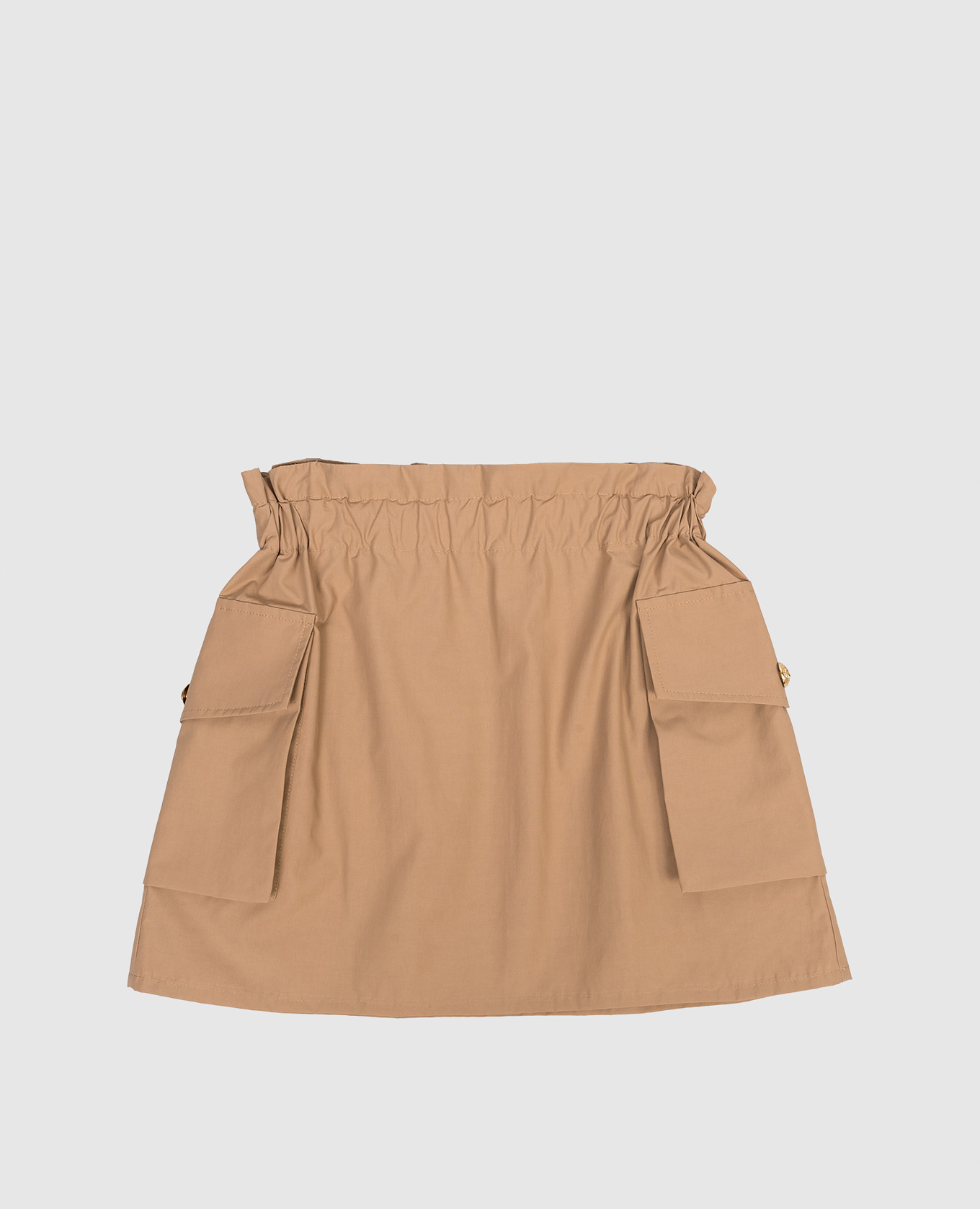 

Children's brown cargo skirt Balmain