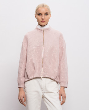 Herno Pink jacket with sequins GI000385D12862S