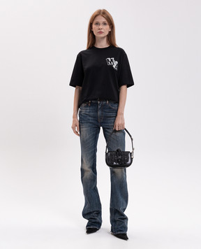 AMIRI Blue jeans with a vintage effect AW426JE006
