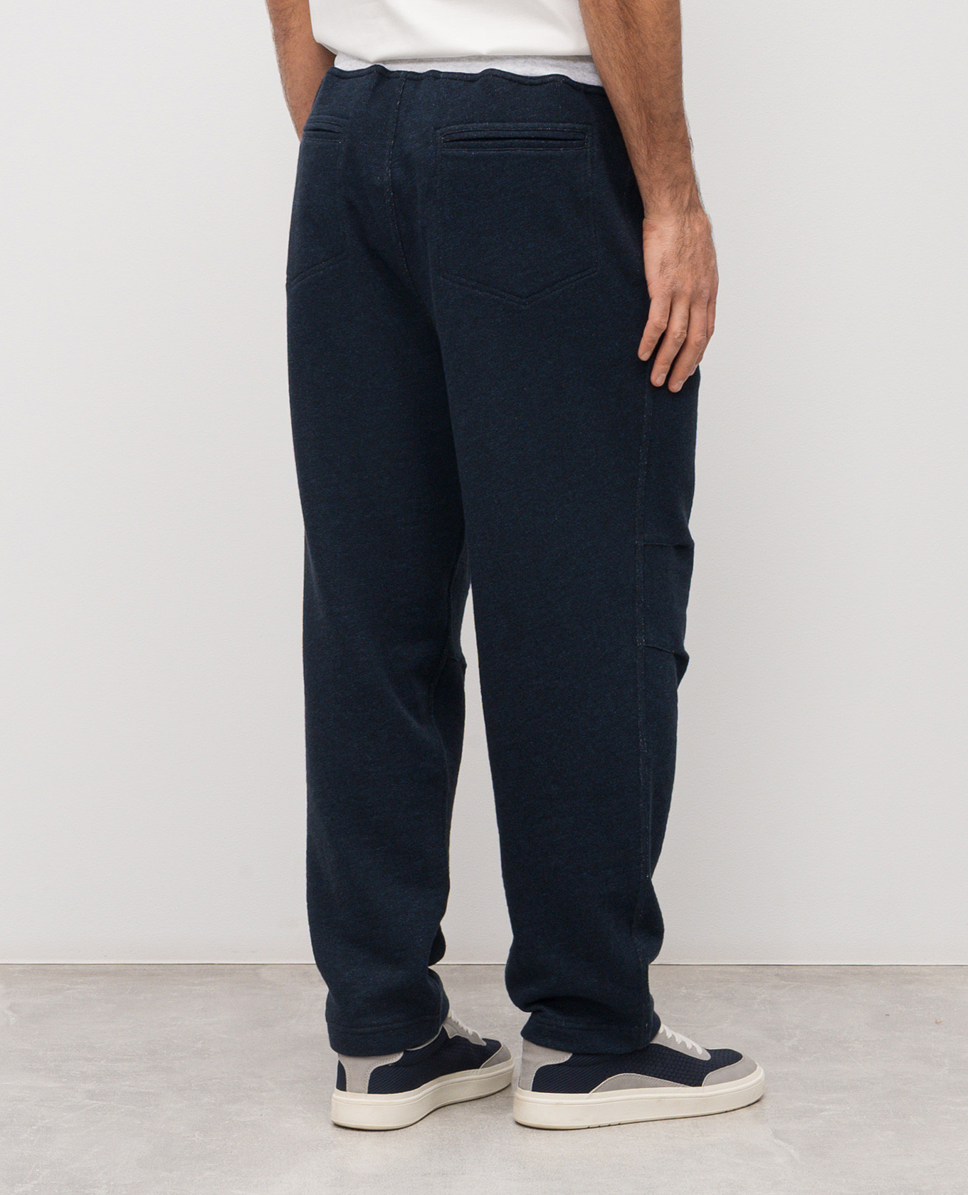 Blue sweatpants Brunello Cucinelli 4