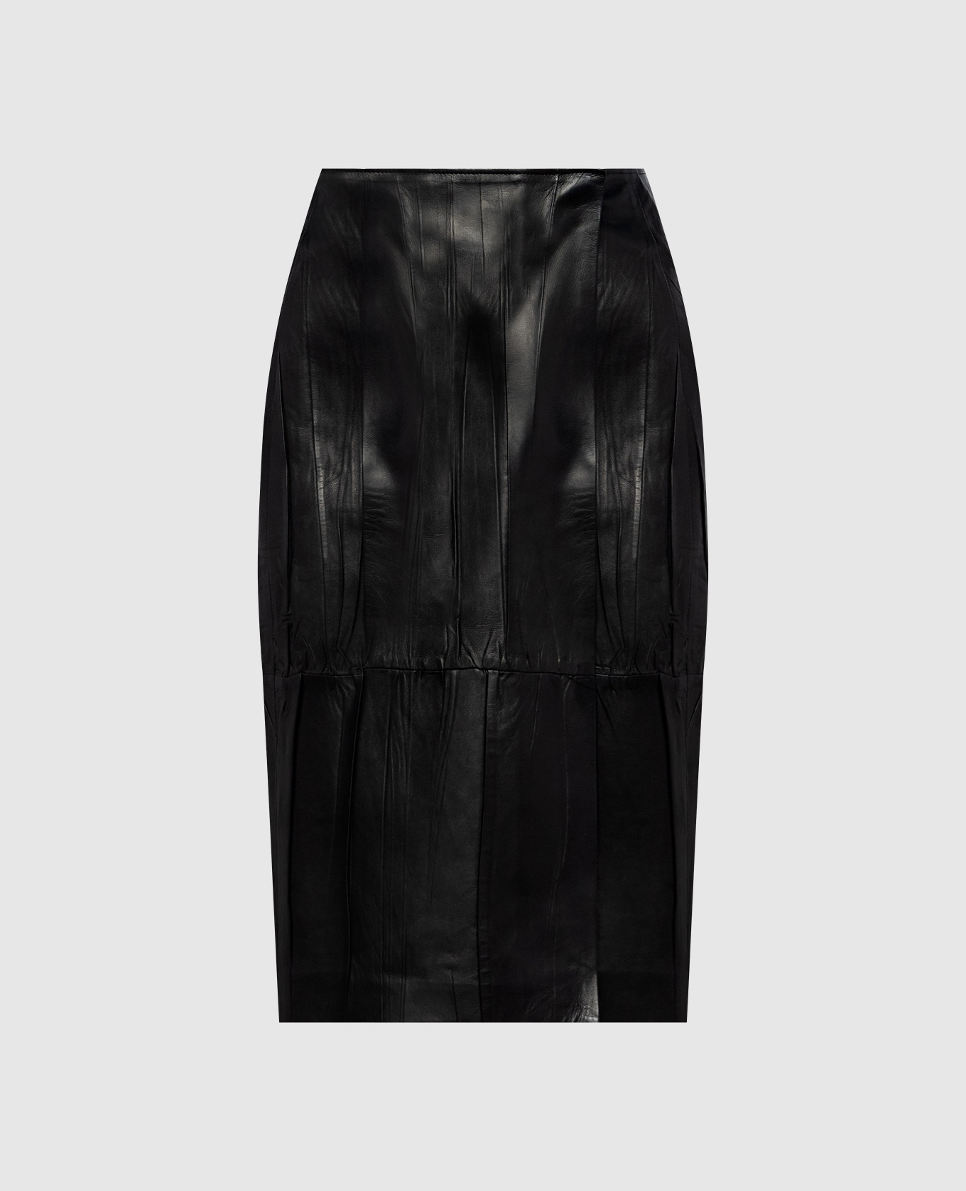 

Black leather skirt Ermanno Scervino