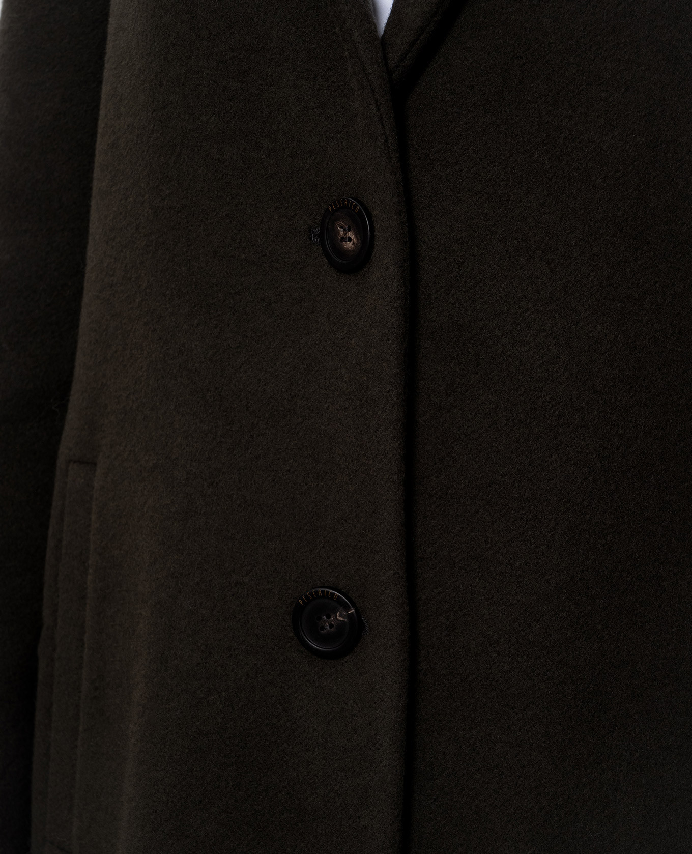 Brown coat with wool and cashmere Peserico 5