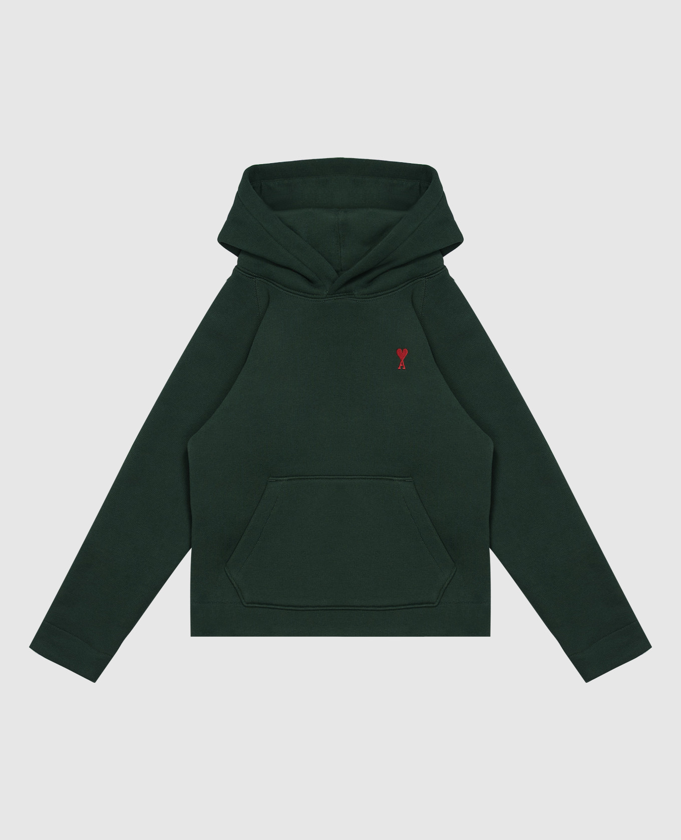 Children's green hoodie