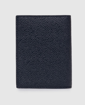 Thom Browne Blue leather wallet MAW062A00198