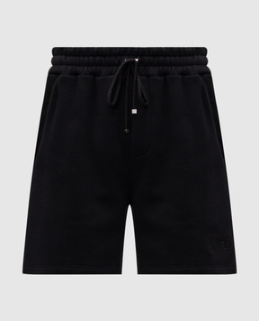 AMIRI Black shorts with logo AMJYSH1018