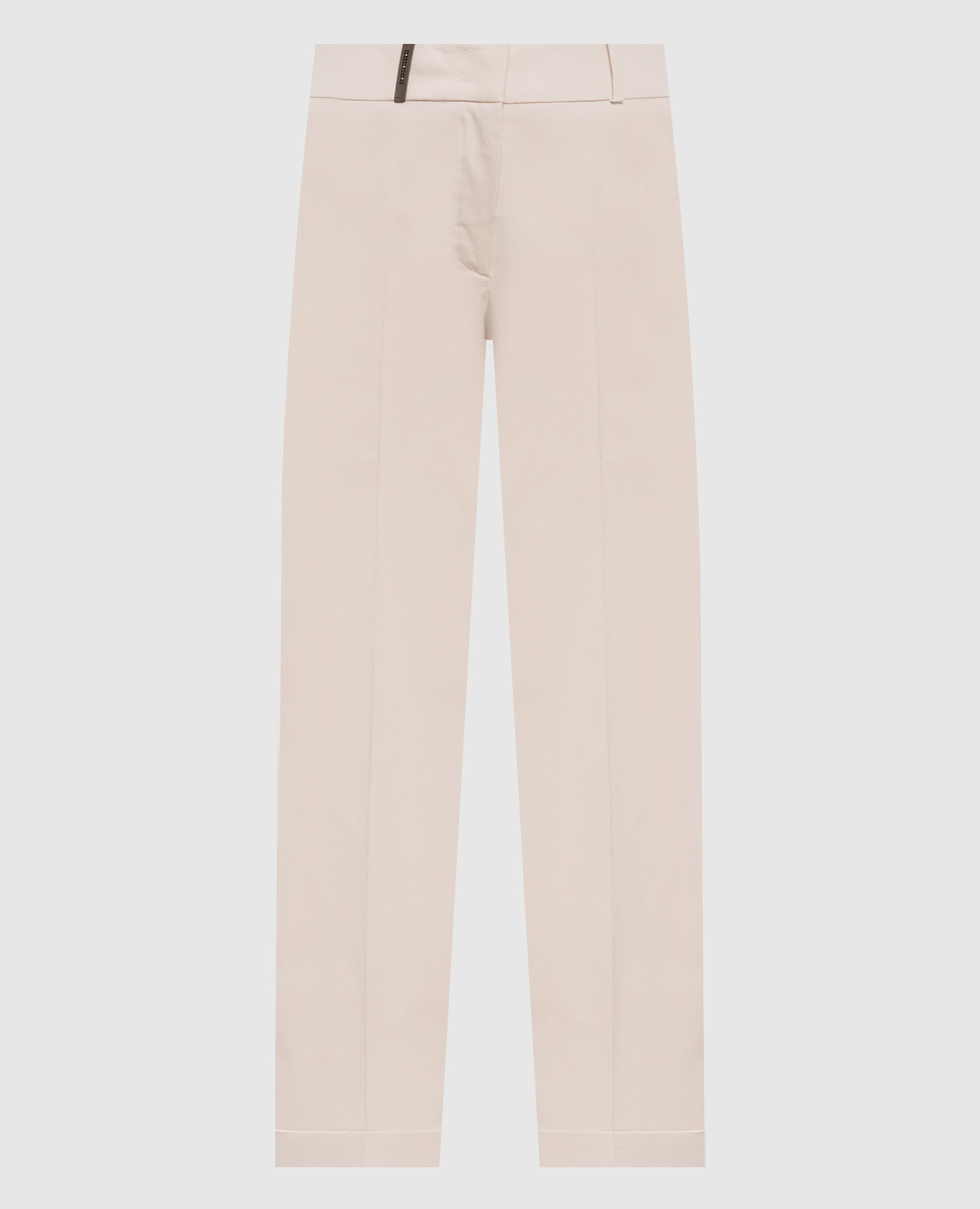 White pants with lapels