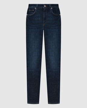 Dolce&Gabbana Blue jeans with a worn effect FTDIWDG8MB9