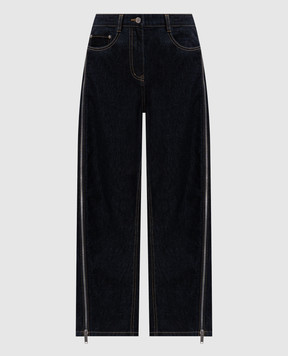 3.1 Phillip Lim Blue jeans with zippers E26151308LID