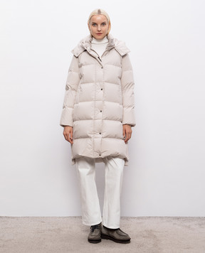 MooRER Beige down jacket BRIDGET BRIDGETSTP