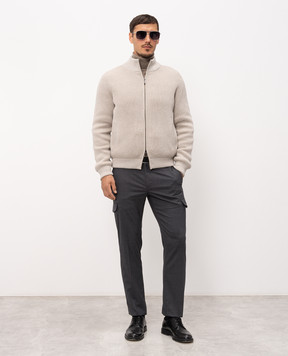MooRER ARENA beige wool jacket ARENACW1