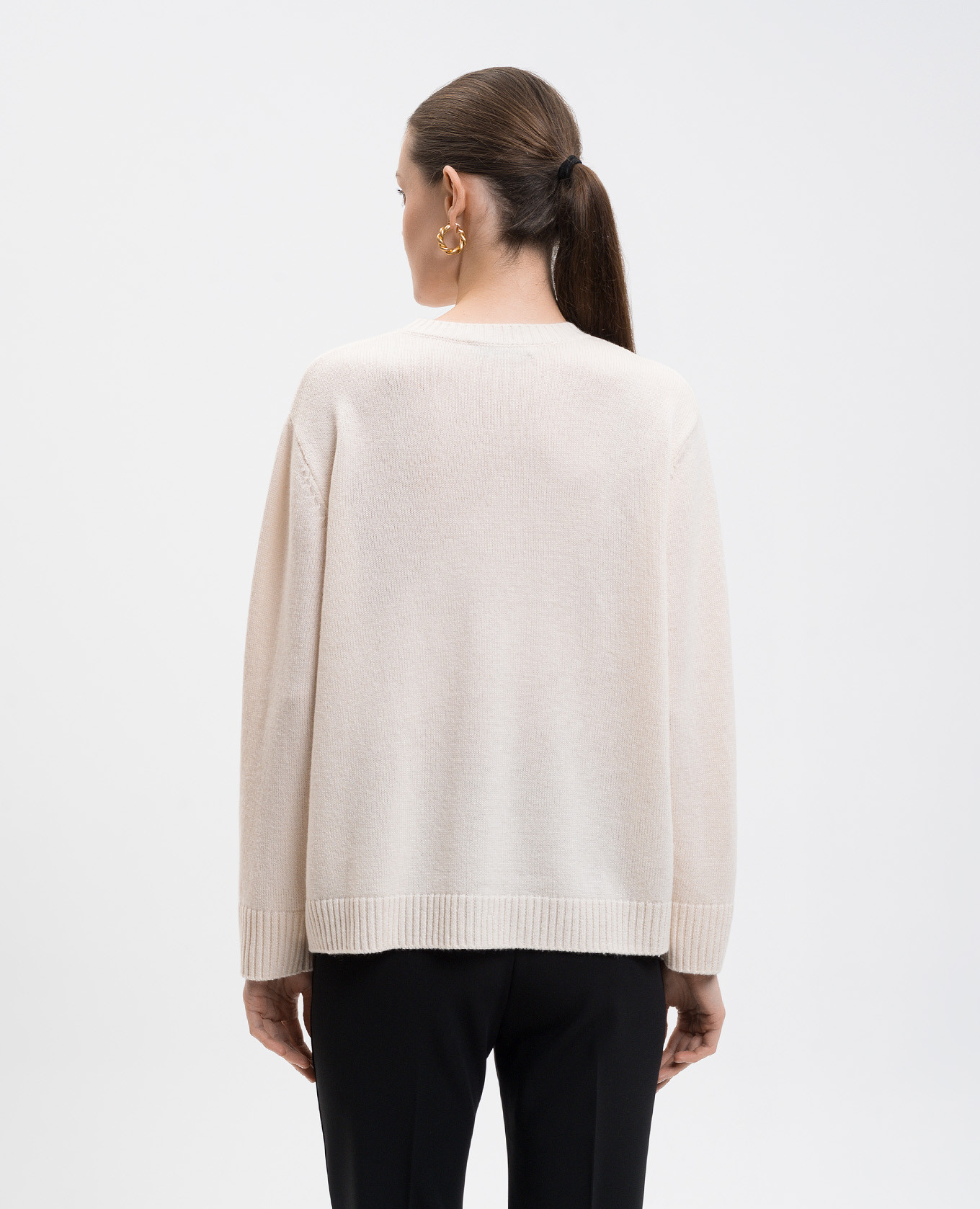 Beige PAPRICA sweater made of wool and cashmere Max & Co 4