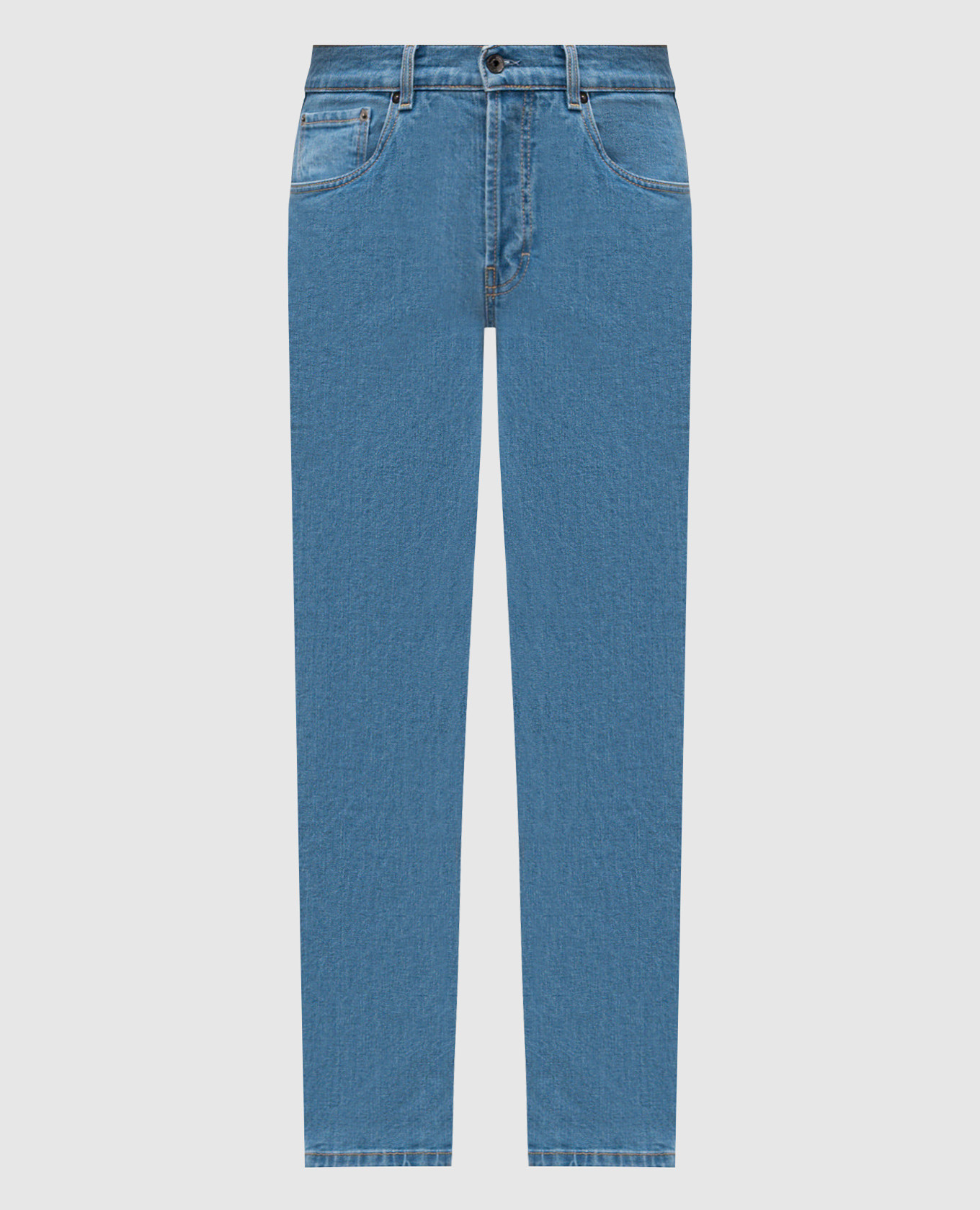 Candiani blue jeans with logo patch