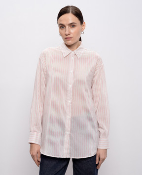 Peserico Pink silk shirt A0640408358