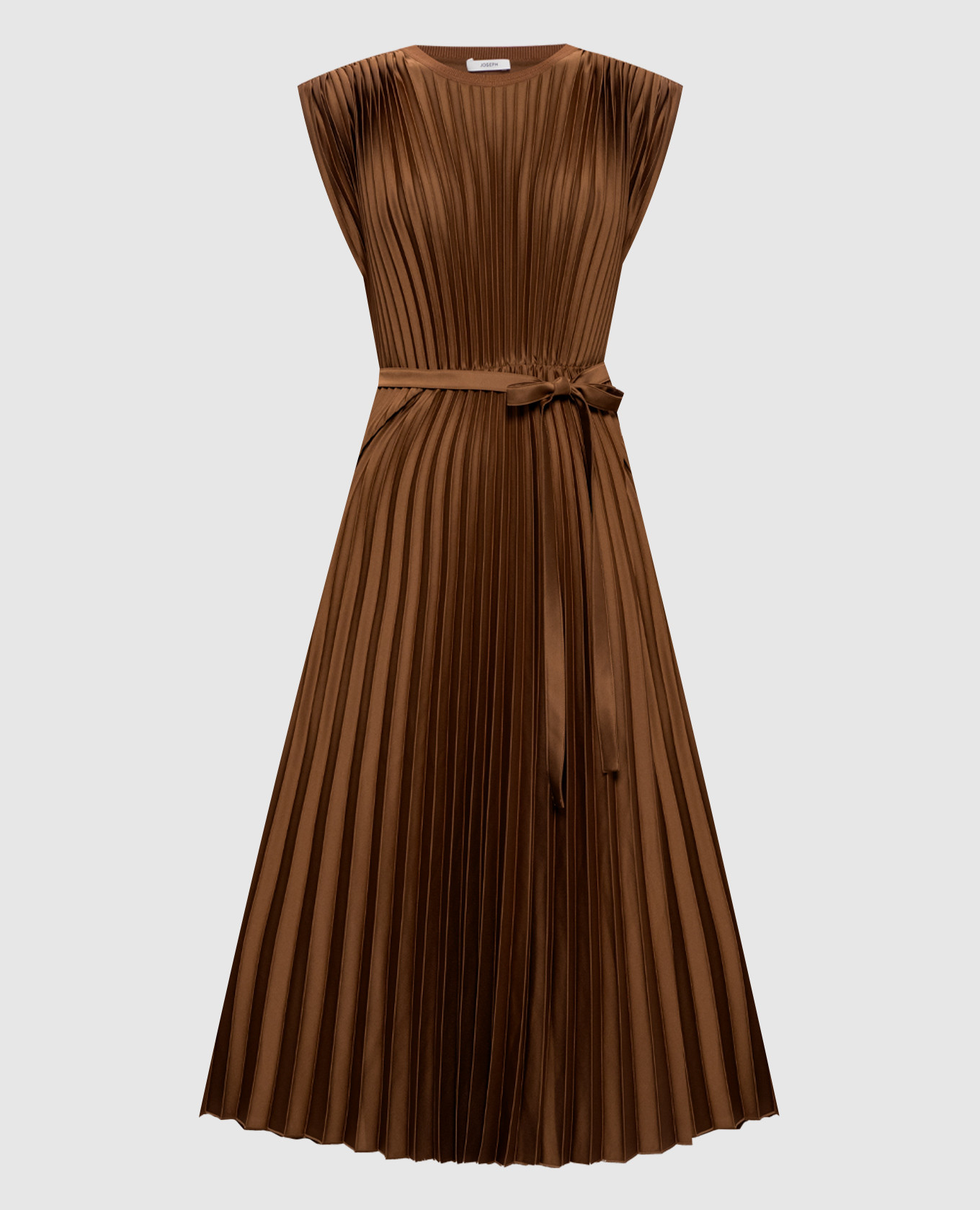 

Brown pleated dress Volta JOSEPH