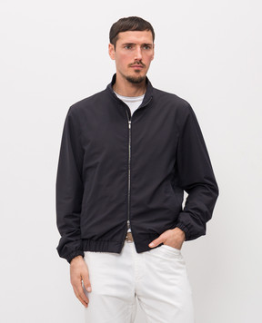 Peserico Blue jacket with wool R5227002561