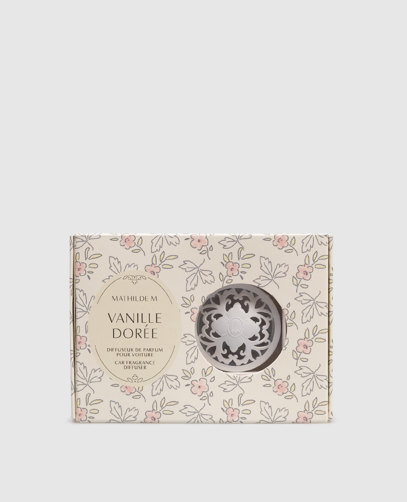 

Vanille Dorée car diffuser Mathilde Creations, White