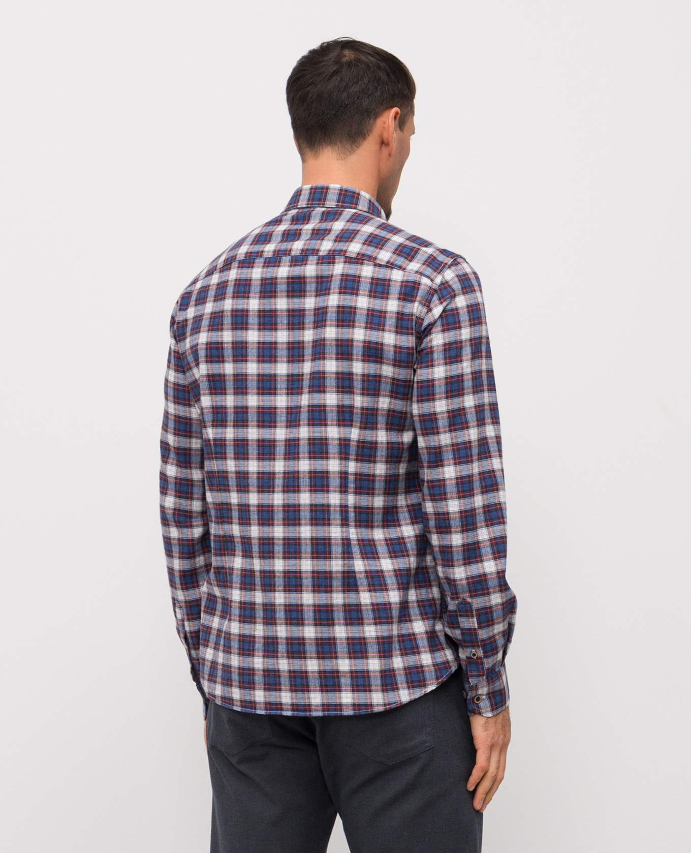 

Blue checkered shirt Florentino