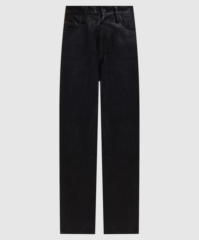 Black leather pants