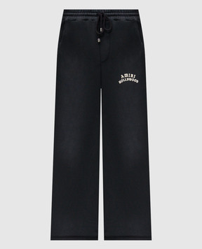 AMIRI Black HOLLYWOOD sweatpants AMJYSP1049