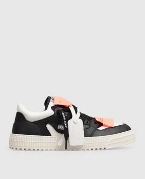Off-White Black 3.0 Court combo sneakers OF06205102