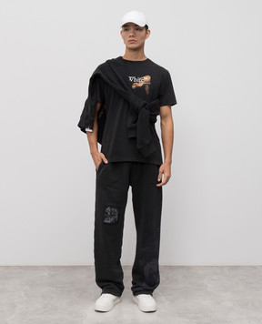 Off-White Cupid Arrow Gray T-Shirt 44MAA027F5J00C
