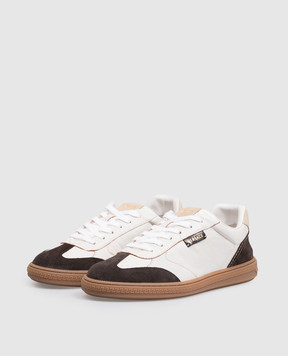 Versace Greca Court white leather sneakers 10246551A17776