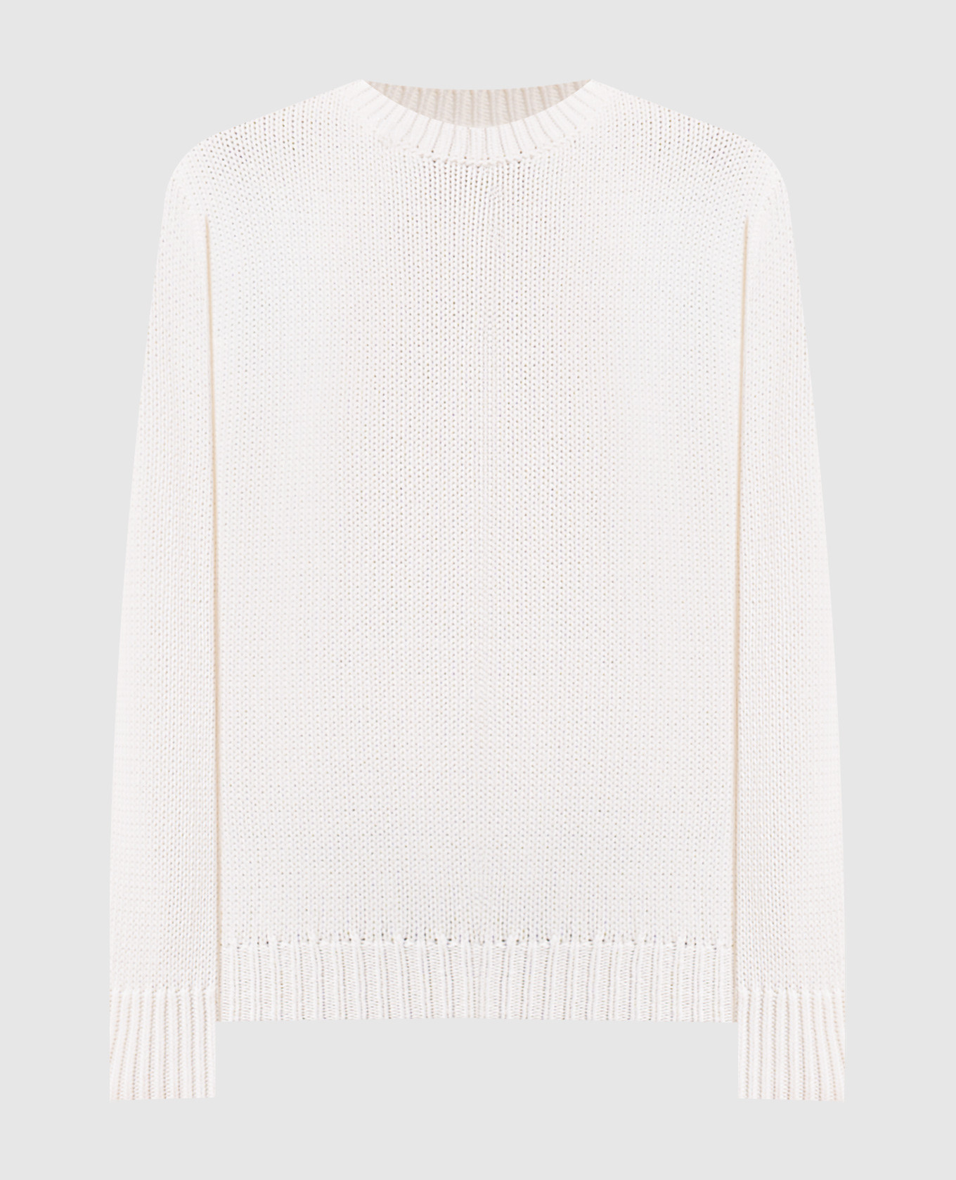 Ivory cotton sweater