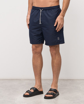 Brunello Cucinelli Blue swim shorts MW817043