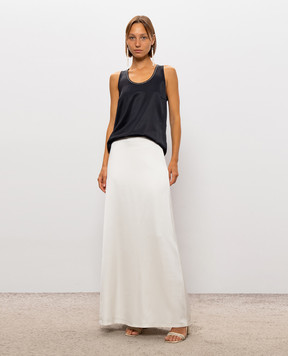Peserico Ivory maxi skirt E05257D05433