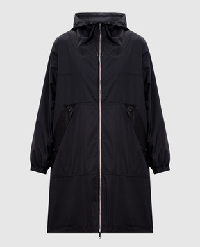 Yves Salomon Army Black cloak 26EFM01390L04W
