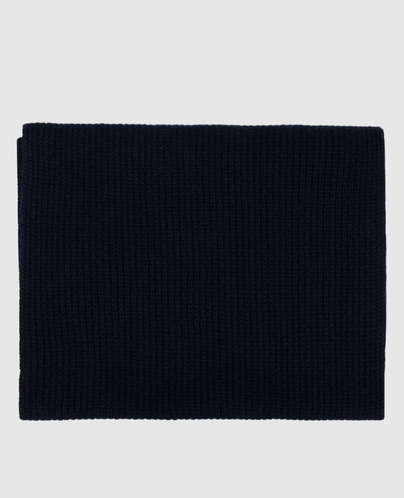 INFINITY blue cashmere snood