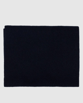 MooRER INFINITY blue cashmere snood INFINITYX12
