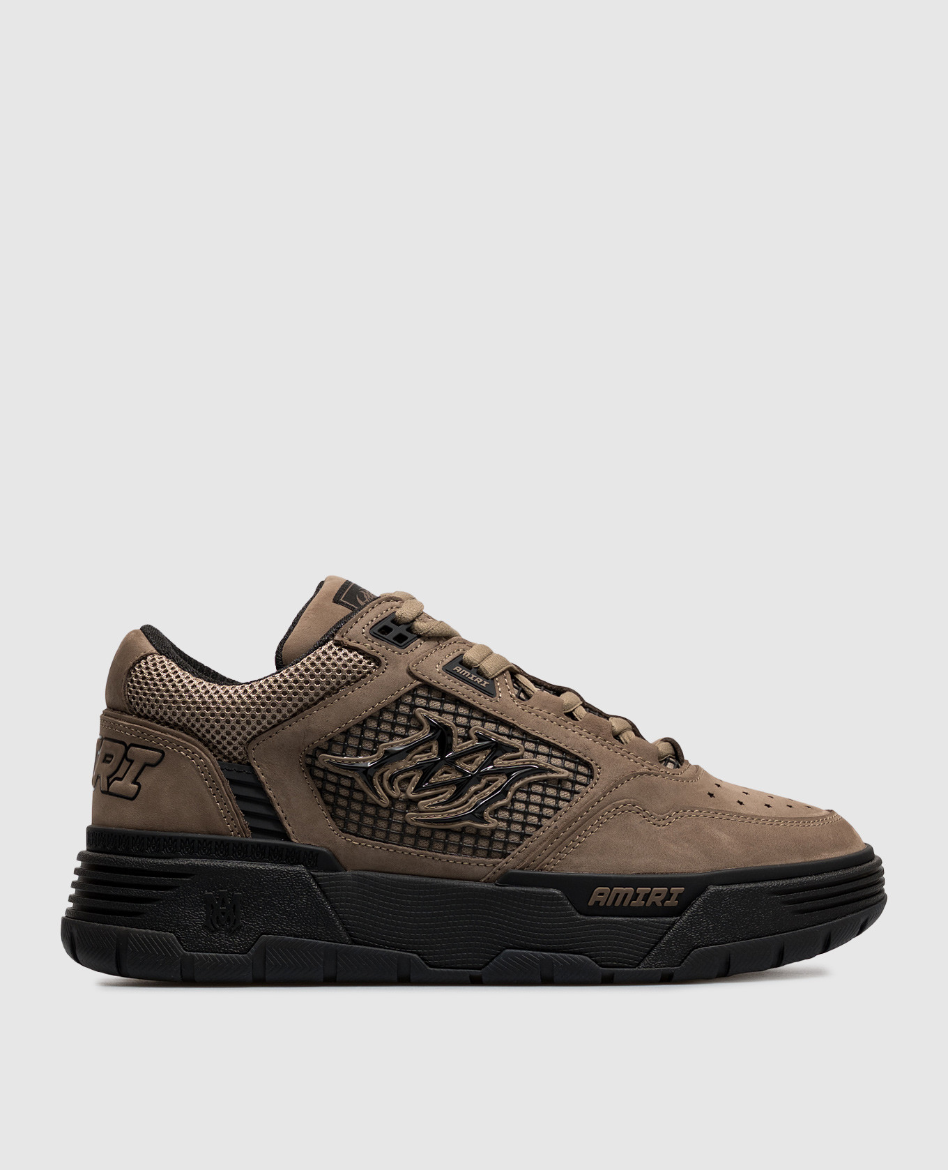 Brown combination sneakers Ma-94