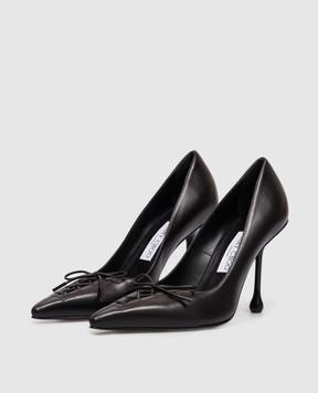 Jimmy Choo Scarlett black leather shoes SCARLETT95NAP