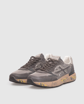 Premiata Mick 0.1 grey combination sneakers MICK01