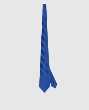 Stefano Ricci Blue striped silk tie CCXG154020