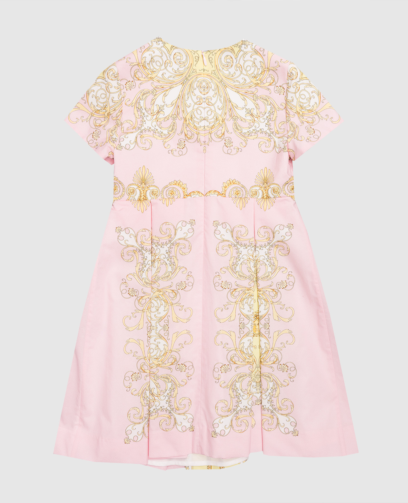 

Children's pink printed dress Versace