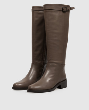 Doucal's Brown leather boots DD8948BLLEUF289
