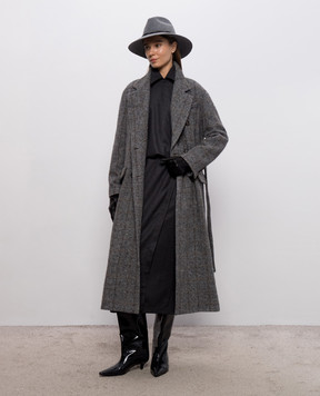 Brunello Cucinelli Gray wool dress MP550AB1A2