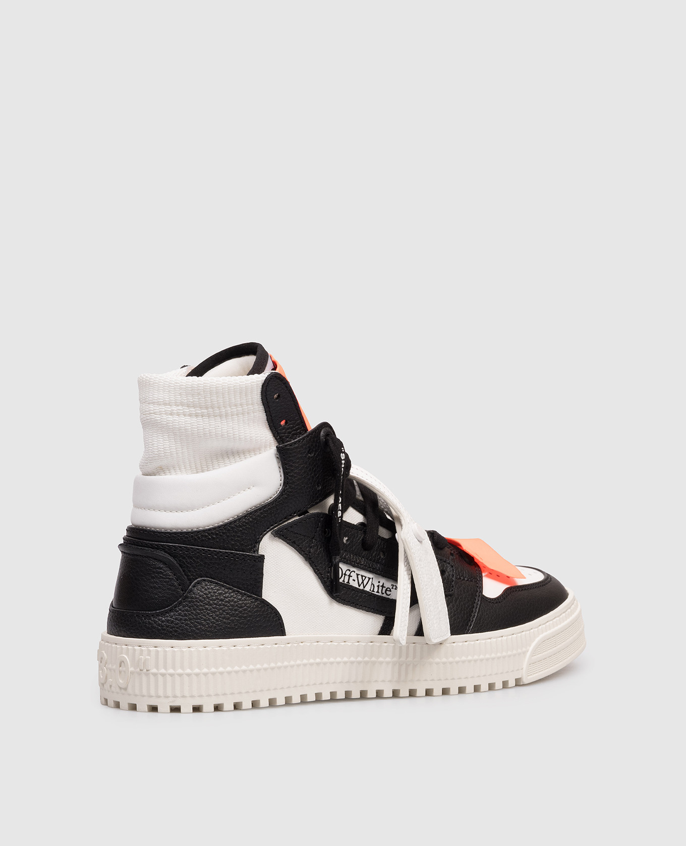 

Black 3.0 Floating Arrow combo high tops Off-White