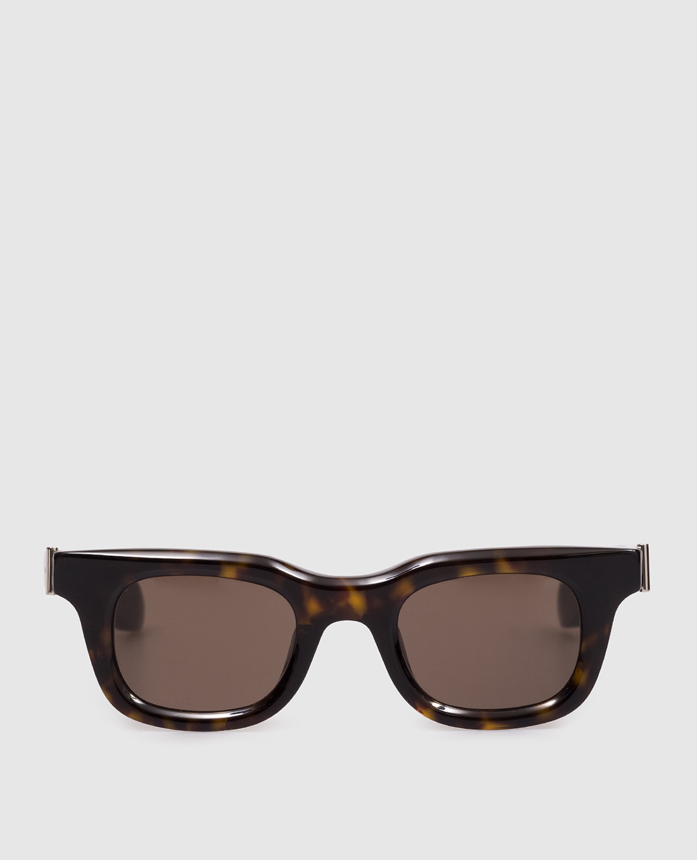 Skull sunglasses with tortoiseshell effect