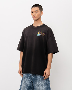 AMIRI Black CHATEAU KEYS T-shirt AMTOJR1057